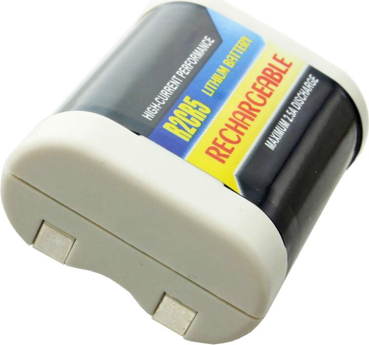Produktbild AccuCell Schnellladegerät 2CR5 PowerSet inklusive dem Li-ion Akku 2CR5, 2CR5M, 2-CR5 M (1 Stk., 2CR5, 600 mAh, Ladegerät inkl. Akku)