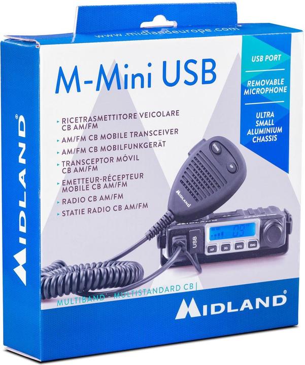 Image du produit Midland CB GO USB, M-Mini + Antenne LC29