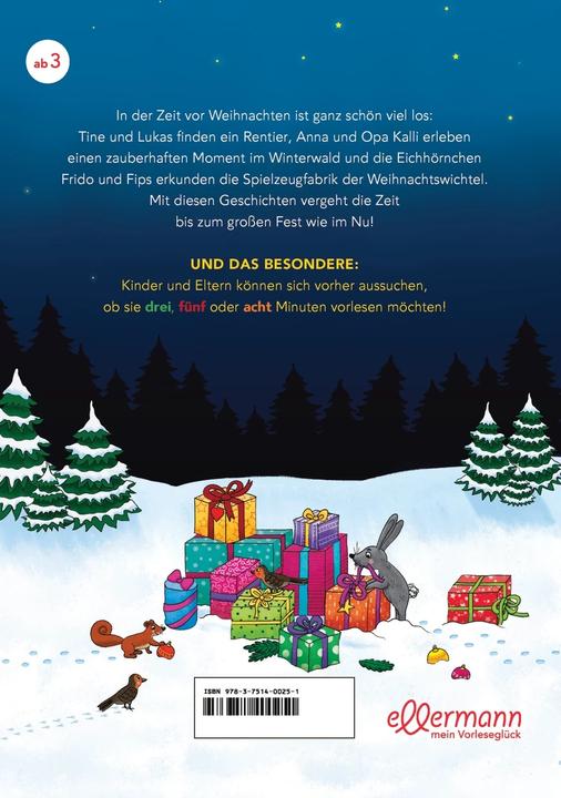 Image du produit 3-5-8 Minutengeschichten. Funkel, funkel, Weihnachtswald (Allemand, Anne Ameling, Monika Parciak, 2021)