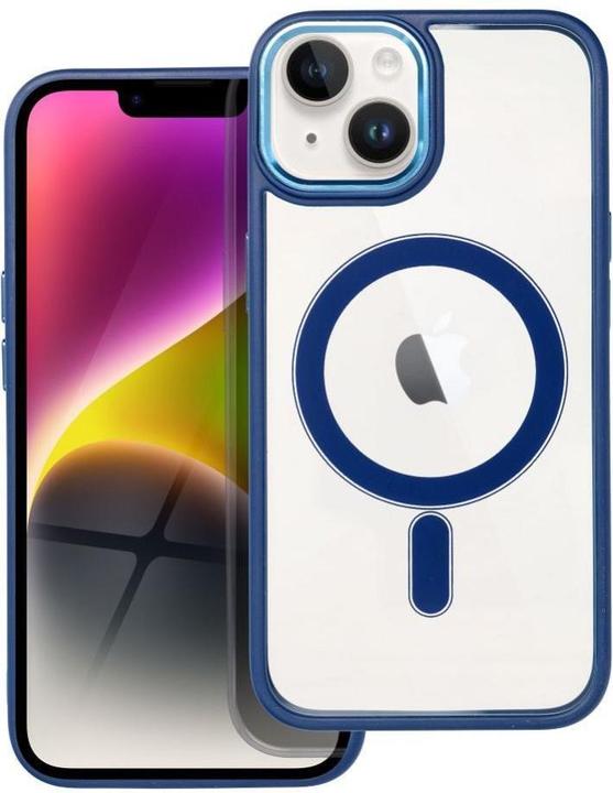 Produktbild OEM Back panel cover COLOR EDGE MAG COVER case compatible with MagSafe for IPHONE 14 navy blue (Apple iPhone 14)