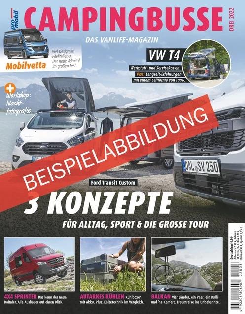 Actual product image pro mobil Extra Campingbusse (German, 2023)