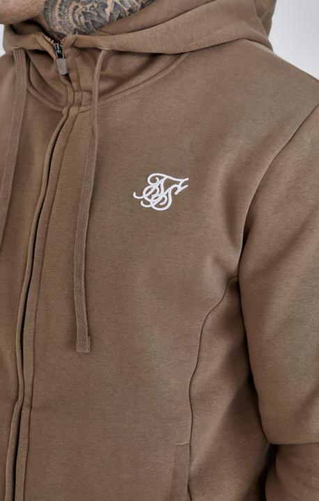Actual product image Siksilk Sweat Jackets Essentials Full Zip Hoodie (XS)
