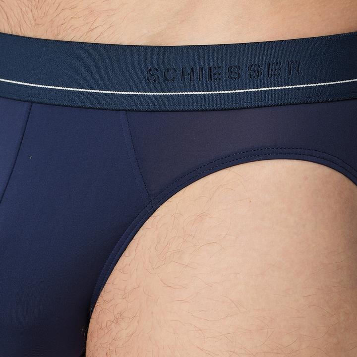 Produktbild Schiesser 3er Pack Pure Micro Rio Slip / Unterhose (5, M, 3er Pack)