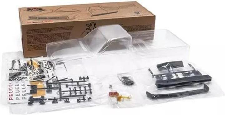 Actual product image Hobbytech Body Peugeot 504 Pick-Up unpainted, 1:10