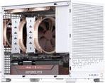 Actual product image Jonsbo D32 PRO White PC-Gehäuse, Mini-Gehäuse, mATX, Tempered Glass - weiss (Mini-ATX)