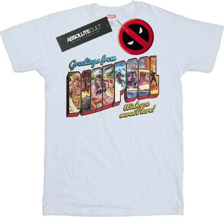 Image du produit - T-shirt DEADPOOL GREETINGS - Homme (L)