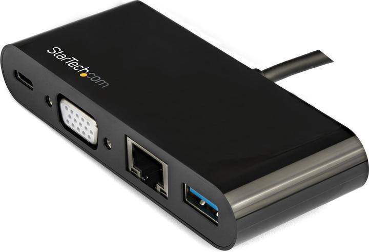 Produktbild StarTech USB-C VGA Multiport Adapter (USB-C, 3 Ports)