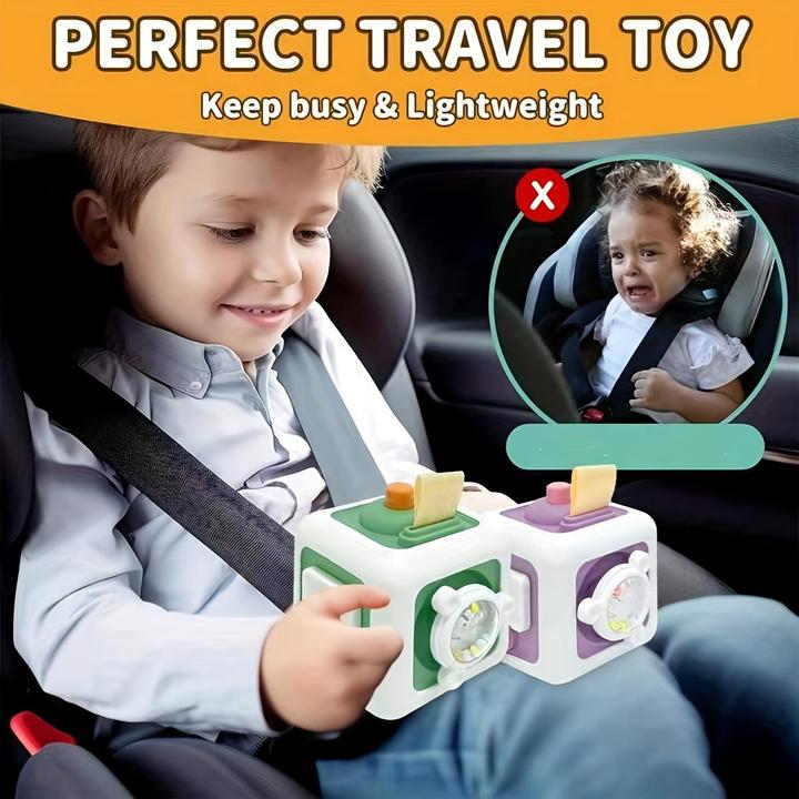 Produktbild Activity Board Kleinkind Aktivität Busy Cube - Sensorik und Feinmotorik Entwicklungsspielzeug, pädagogisches