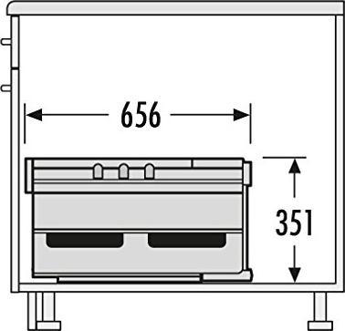 Actual product image Hailo Rondo 3647141 (44 l)