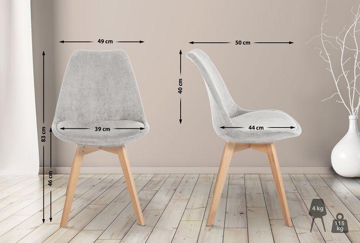 Produktbild Swisshandel24 Stuhl Linares Cord