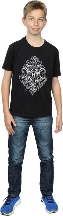 Immagine prodotto Hogwarts Draco Dormiens Crest Maglietta Ragazzi (128)
