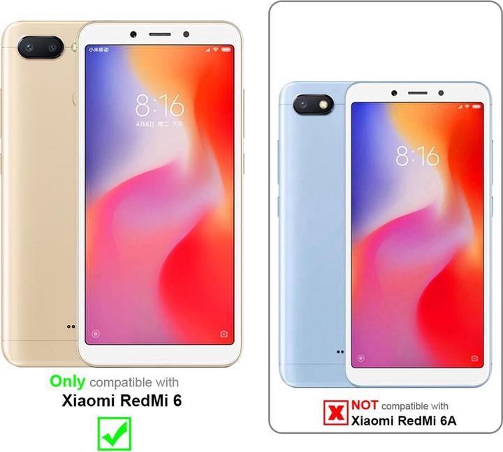 Produktbild Cadorabo Book mit Standfunktion Cover (Xiaomi Redmi 6)