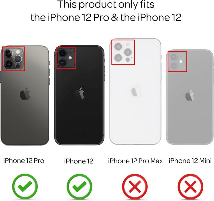 Produktbild Nalia Ring Handyhülle (Apple iPhone 12 Pro, Apple iPhone 12)