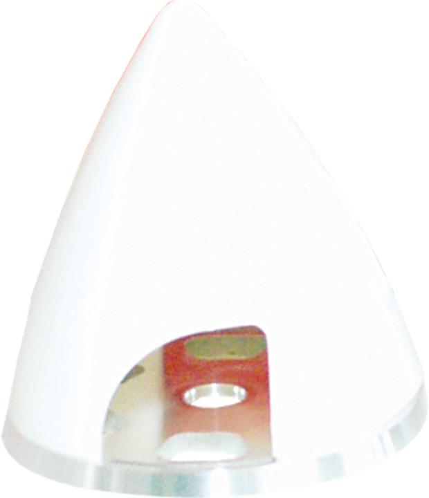 Image du produit ARK spinner profi 82mm blanc plastique avec base aluminium