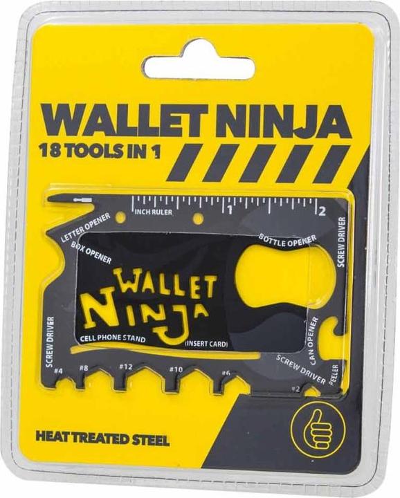 Immagine prodotto Portafoglio Ninja 18in1 Multi-Tool (18 Funzioni)
