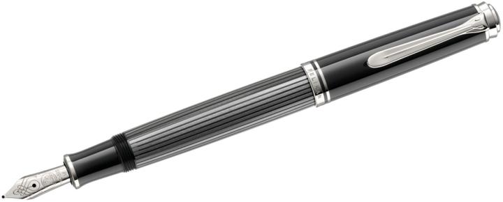 Image du produit Pelikan Stylo Plume Souverain M605 Stresemann Sw 14-K/585 M Coffret Cadeau (anthracite noire, 1 x)