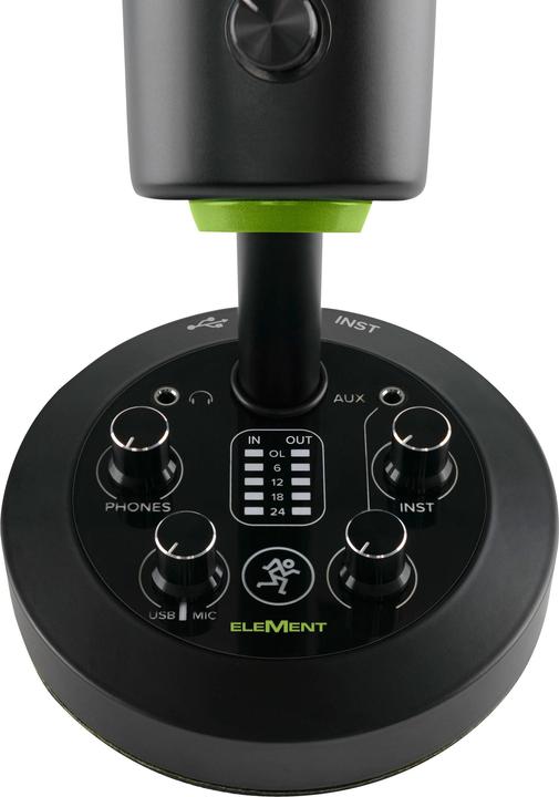 Image du produit Mackie Microphone de studio USB CHROMIUM Boîtier métallique, support, câble inclus.