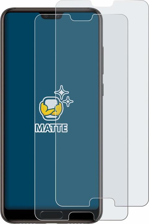 Actual product image BROTECT Anti-glare screen protector matt (2 Piece, Huawei P20)