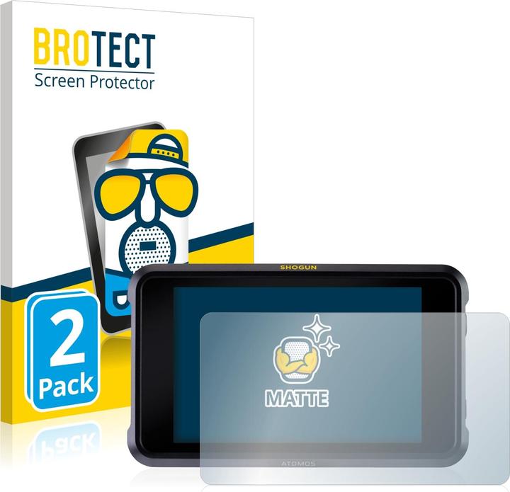 Image du produit BROTECT Film de protection antireflet Protection d'écran mat (2 pièce(s), Shogun 7)
