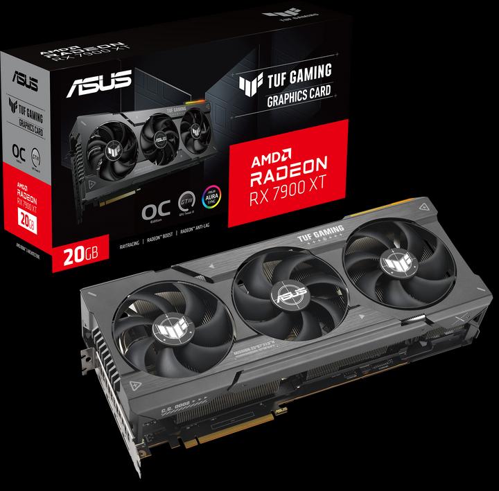 Productafbeelding ASUS TUF GAMING Radeon RX 7900 XT OC Editie (20 GB)