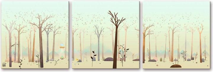 Image du produit Trenddeko Le petit extraterrestre (3 parties) (30 x 30 cm)