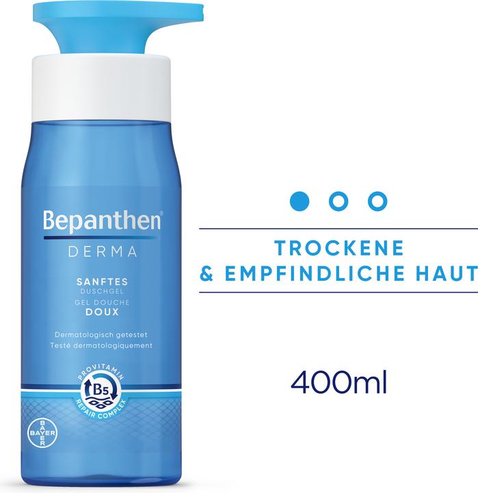 Actual product image Bepanthen Derma Gentle Shower Gel (400 ml)
