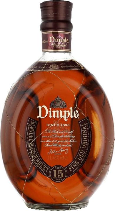 Image du produit Dimple 15 ans (Whisky mélangé, 1 x 100 cl)