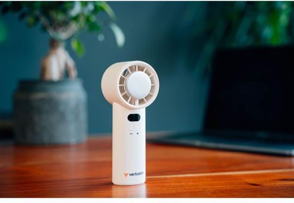 Produktbild Verbatim CoolnGo Handheld Fan White