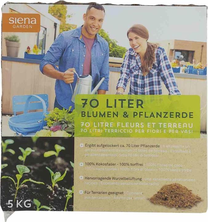 Actual product image Siena Garden Blumenerde (70 l, Soil without peat)
