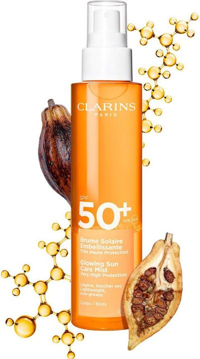Immagine prodotto Clarins Solaires Brume Fattore di protezione solare 50 + (Spray solare, SPF 50, 150 ml)