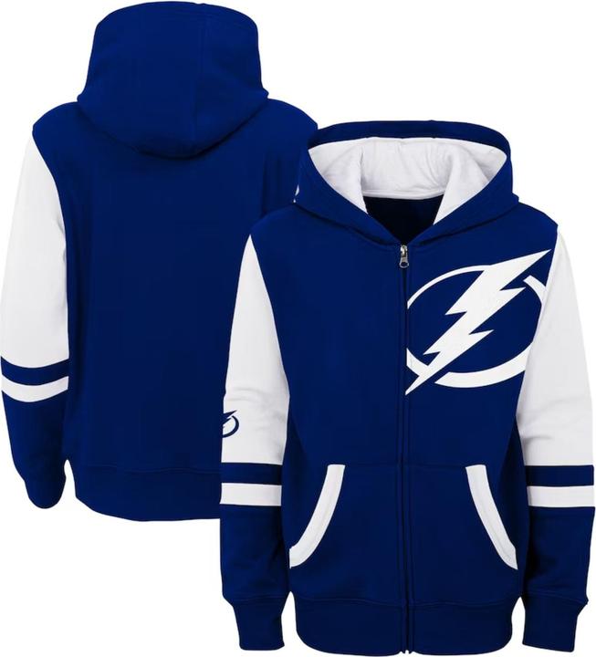 Produktbild Outerstuff NHL YTH Kapuzenpullover mit durchgehendem Reissverschluss (Columbus, 12 M) (12)