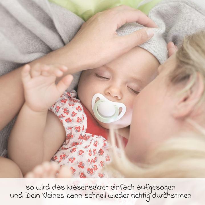 Image du produit NUK Aspirateur nasal, pour aspirer en douceur et en toute sécurité le nez des bébés enrhumés