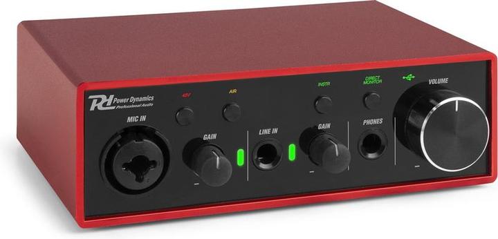 Immagine prodotto Power Dynamics PDX11 USB Audio Interface Solo (USB)