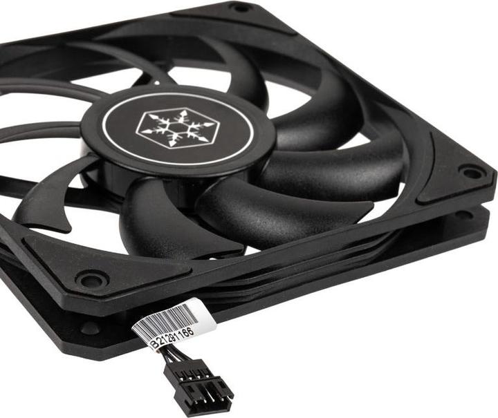 Actual product image Silverstone SST-AS120B, fan (120 mm, 1 x)