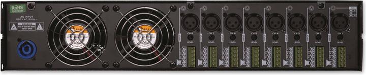 Image du produit Omnitronic MCD-4008 MK2 Amplificateur de puissance d'installation 8 canaux