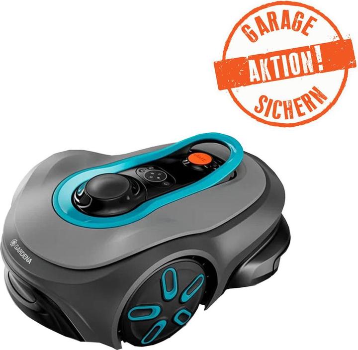 Actual product image Gardena smart SILENO robotic lawnmower max 1,500 square metres (1500 m²)