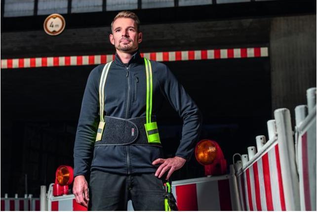 Productafbeelding Kneetek High-Vis ruggensteunband, geel, type: XL