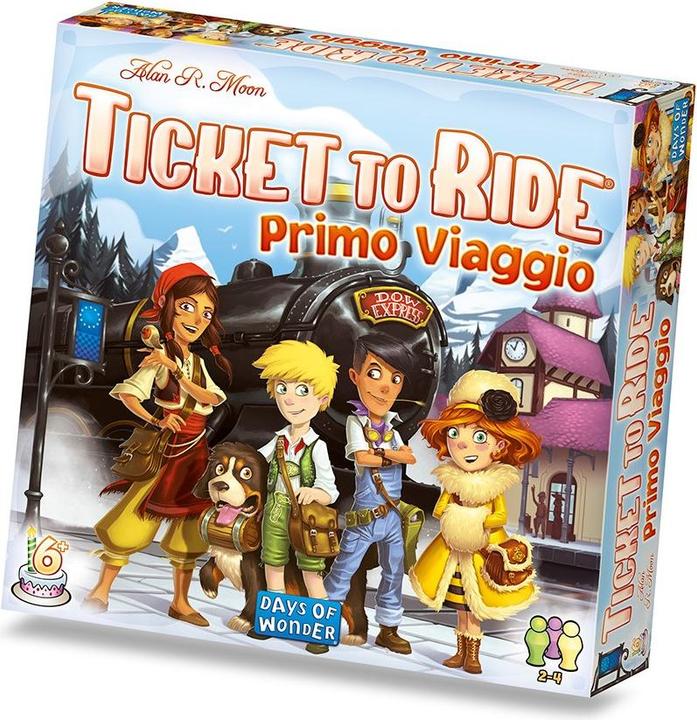 Produktbild Asmodée Ticket To Ride: First Journey (Europe)