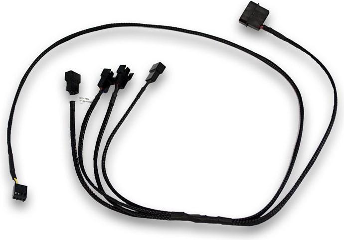 Produktbild EKWB EK-Cable Y-Weiche für 4x 4-Pin-PWM-Lüfter