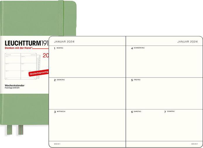 Produktbild Leuchtturm1917 Agenda Pocket (A6)