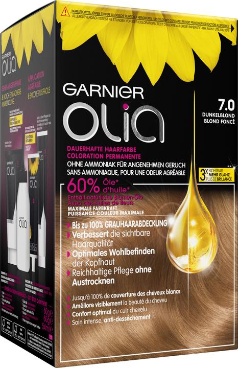 Actual product image Garnier Olia (7 Dark blonde)