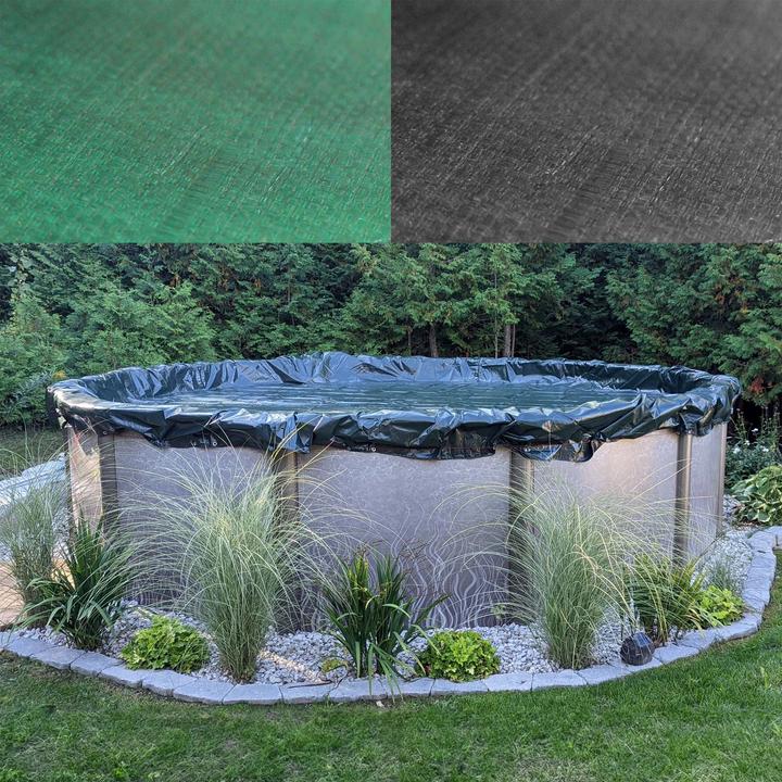 Produktbild Wiltec Poolabdeckung rund Ø 460 cm UV-beständig Abdeckplane Poolplane Solarplane