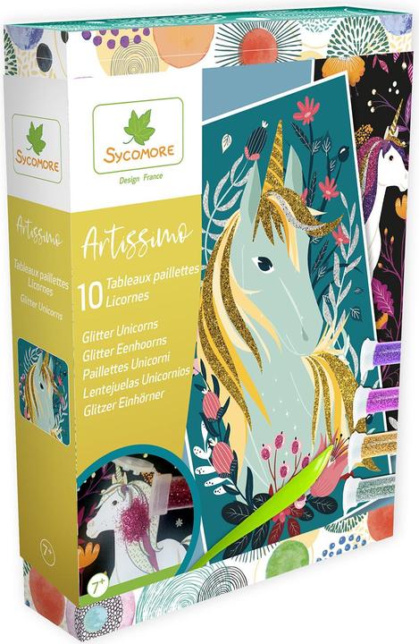 Produktbild Darpeje Artissimo Glitzer-Einhörner