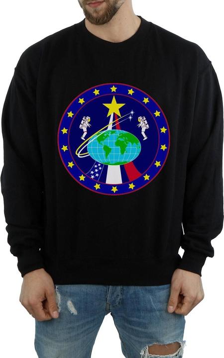 Immagine prodotto Nasa Classic Globe Astronauts Felpa Uomo (M)