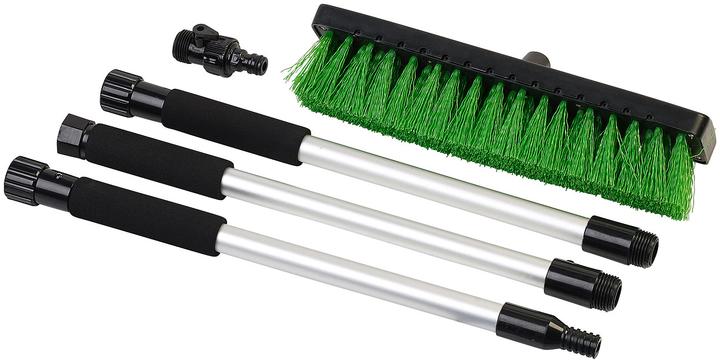 Royal Gardineer 2in1-Waschbesen mit Gartenschlauch-Klick-Anschluss (1 Stk.)