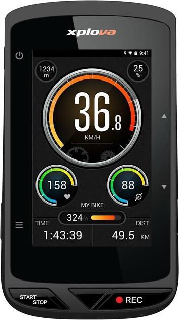 Actual product image Xplova X5 Evo GPS Fietscomputer met Actioncamera