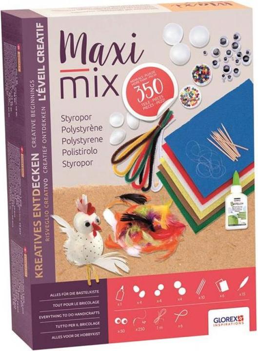 Actual product image Glorex Creative Maxi Mix, Styrofoam