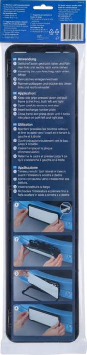 Produktbild Easyklick Kennzeichenhalter (Front + Heck, Langformat)