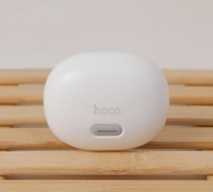 Actual product image Hoco Wireless headphones wireless earphones bluetooth TWS EW203 white (7 h)