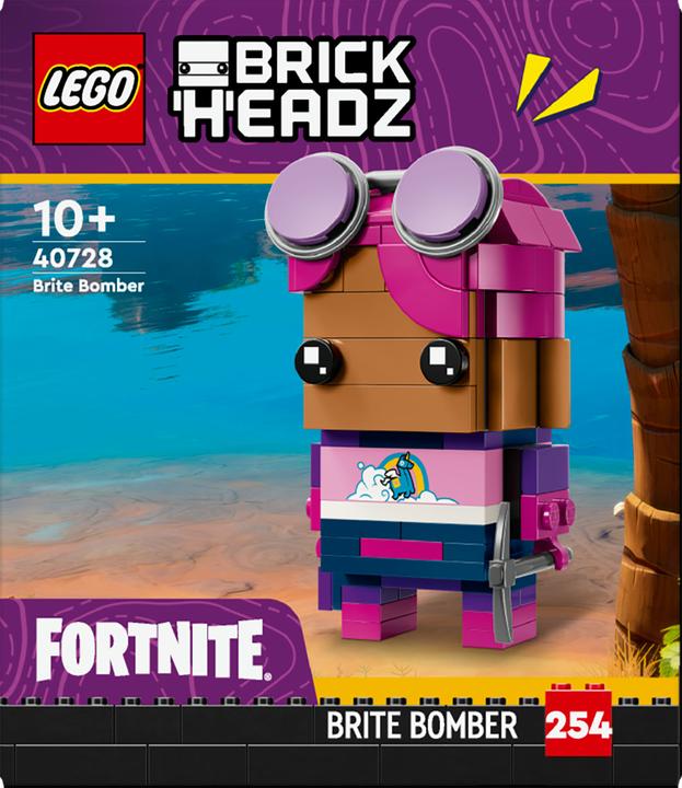 Immagine prodotto LEGO Bombardiere a colori Fortnite (40728, LEGO Brickheadz)